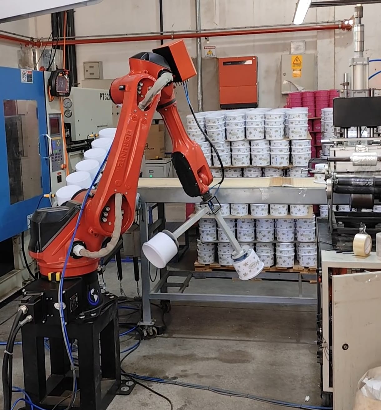 Robô 6 eixos Manipulador Borunte